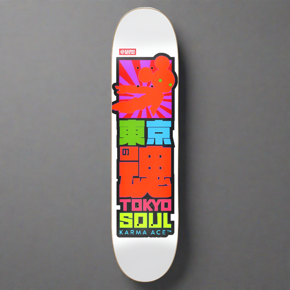 Karma Ace: Tokyo Soul - Custom Skateboard