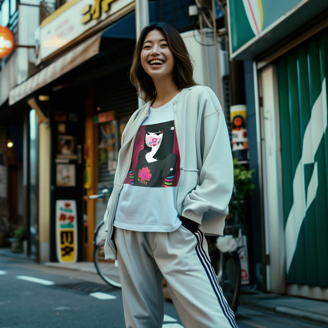 Karma Ace: "Black Magic" by HOLLOH - Unisex organic cotton t-shirt