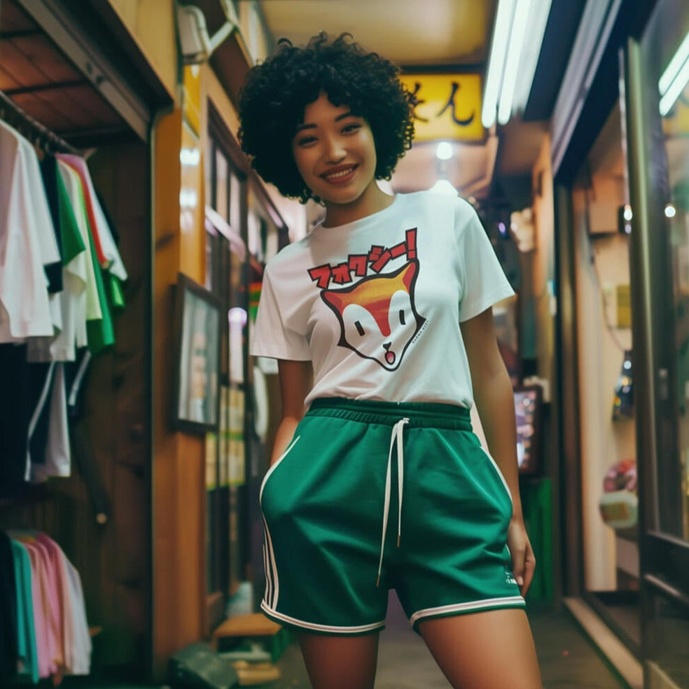 Karma Ace: Foxie! - Unisex organic cotton t-shirt