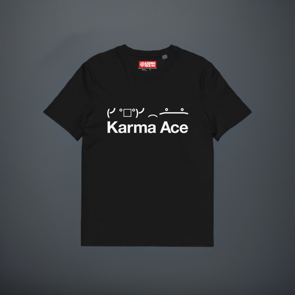 Karma Ace: Board Flip - Unisex organic cotton t-shirt