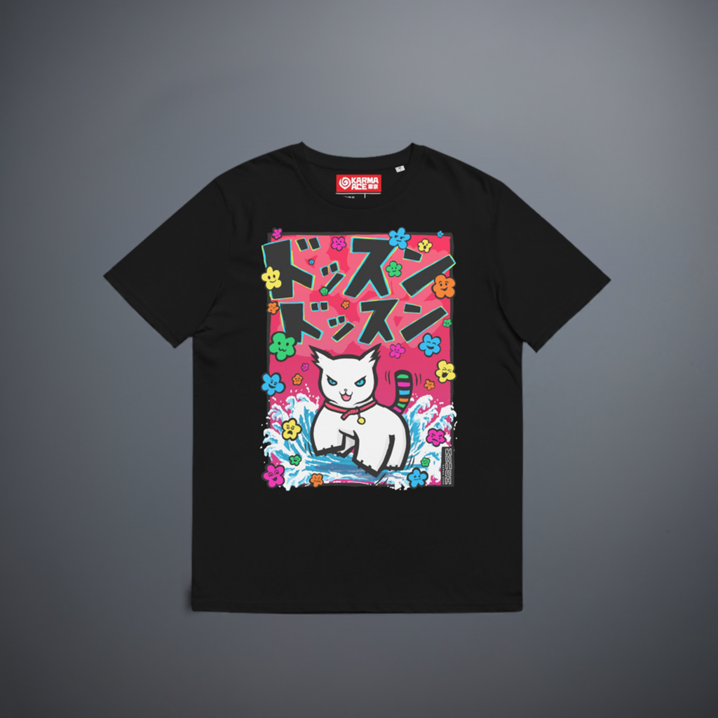 Karma Ace: Dosun! Dosun! by Holloh - Unisex organic cotton t-shirt