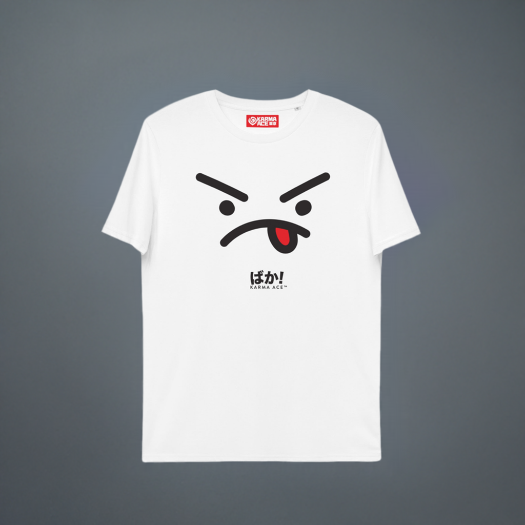 Karma Ace: Baka! - Unisex organic cotton t-shirt