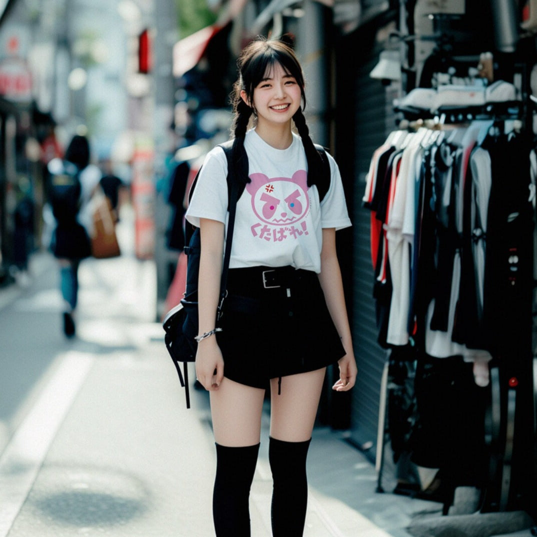 Karma Ace: Grumpi Panda - Unisex organic cotton t-shirt