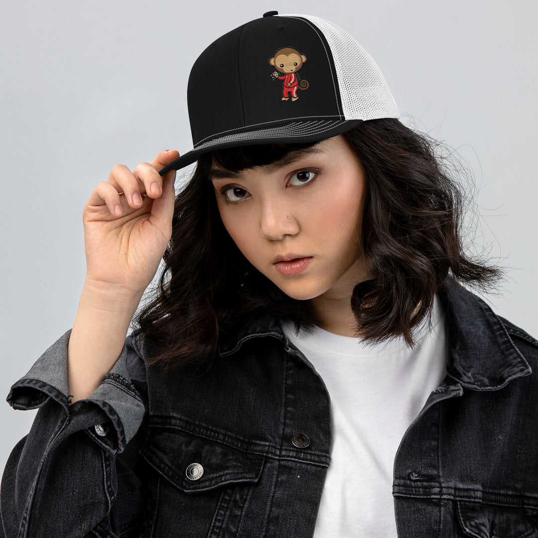 Karma Ace: Munkydoo - Trucker Cap