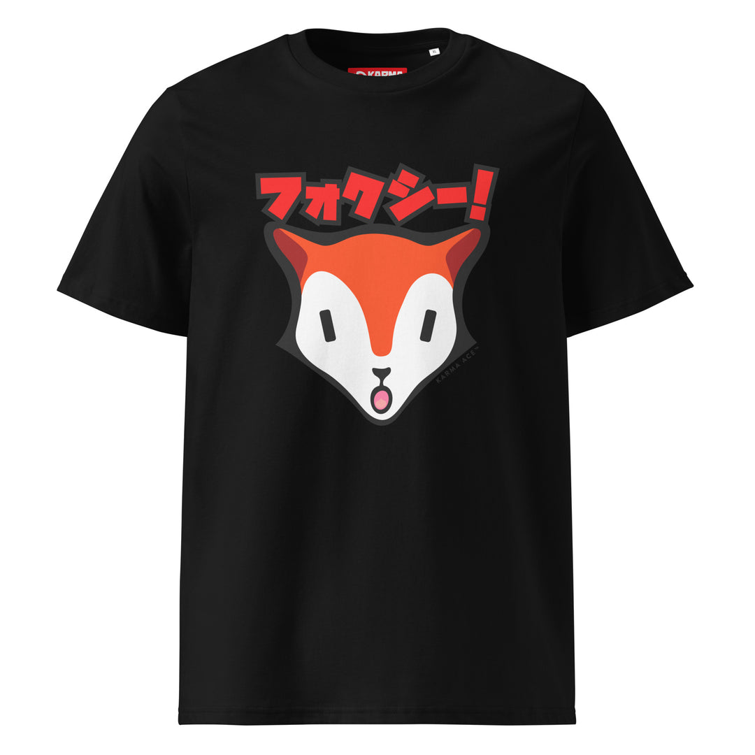 Karma Ace: Foxie! - Unisex organic cotton t-shirt