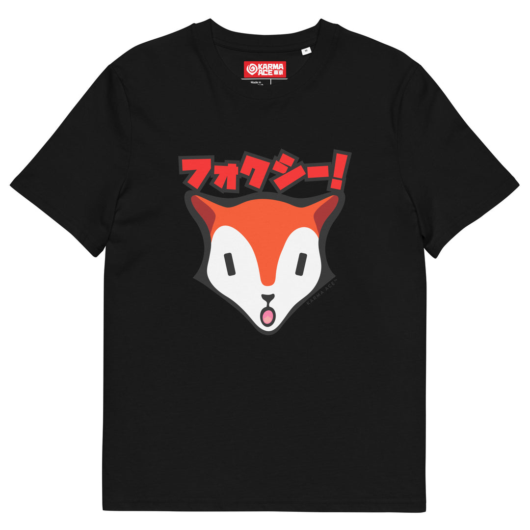 Karma Ace: Foxie! - Unisex organic cotton t-shirt