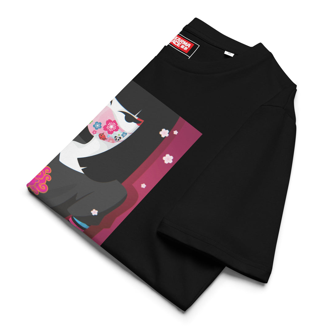 Karma Ace: "Black Magic" by HOLLOH - Unisex organic cotton t-shirt