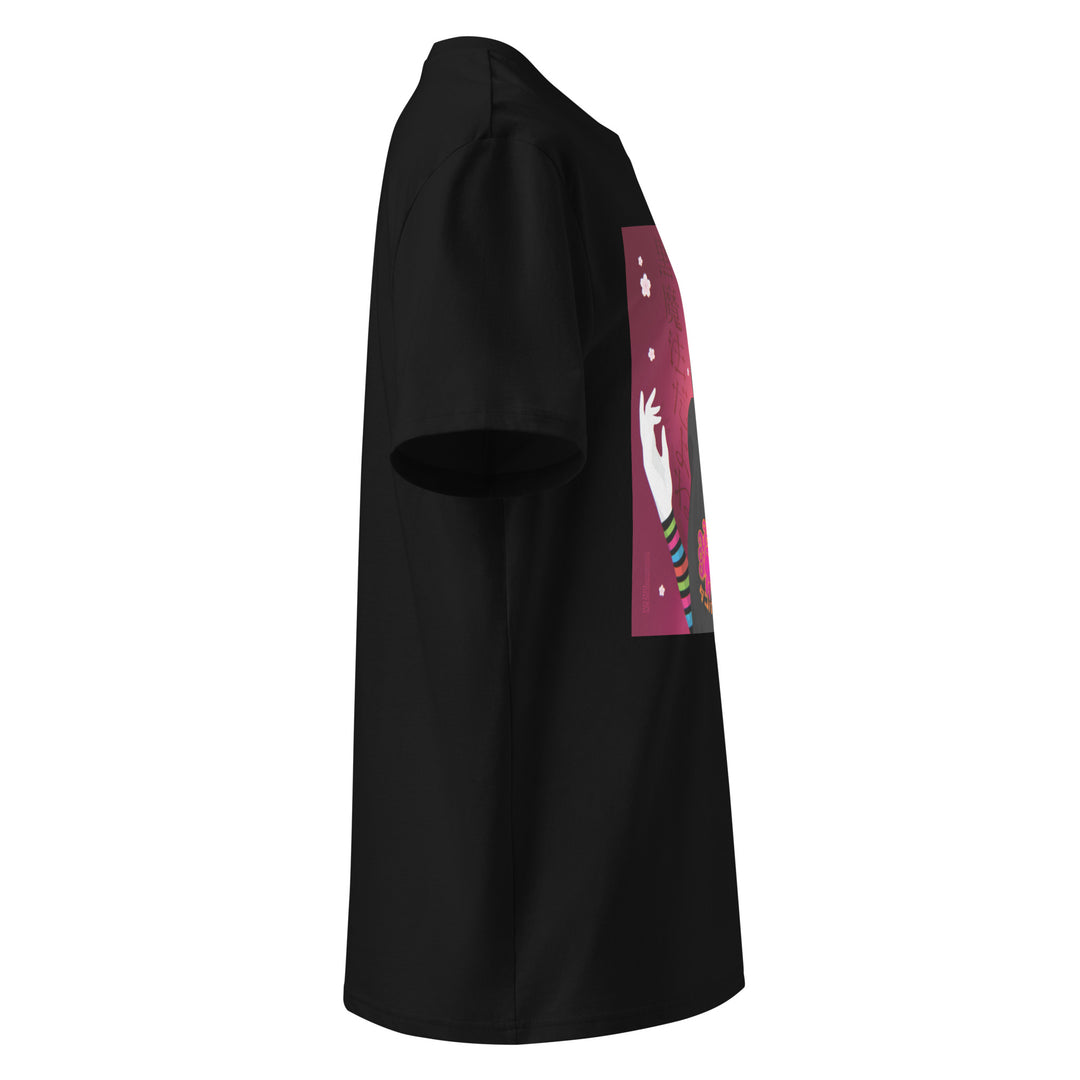 Karma Ace: "Black Magic" by HOLLOH - Unisex organic cotton t-shirt