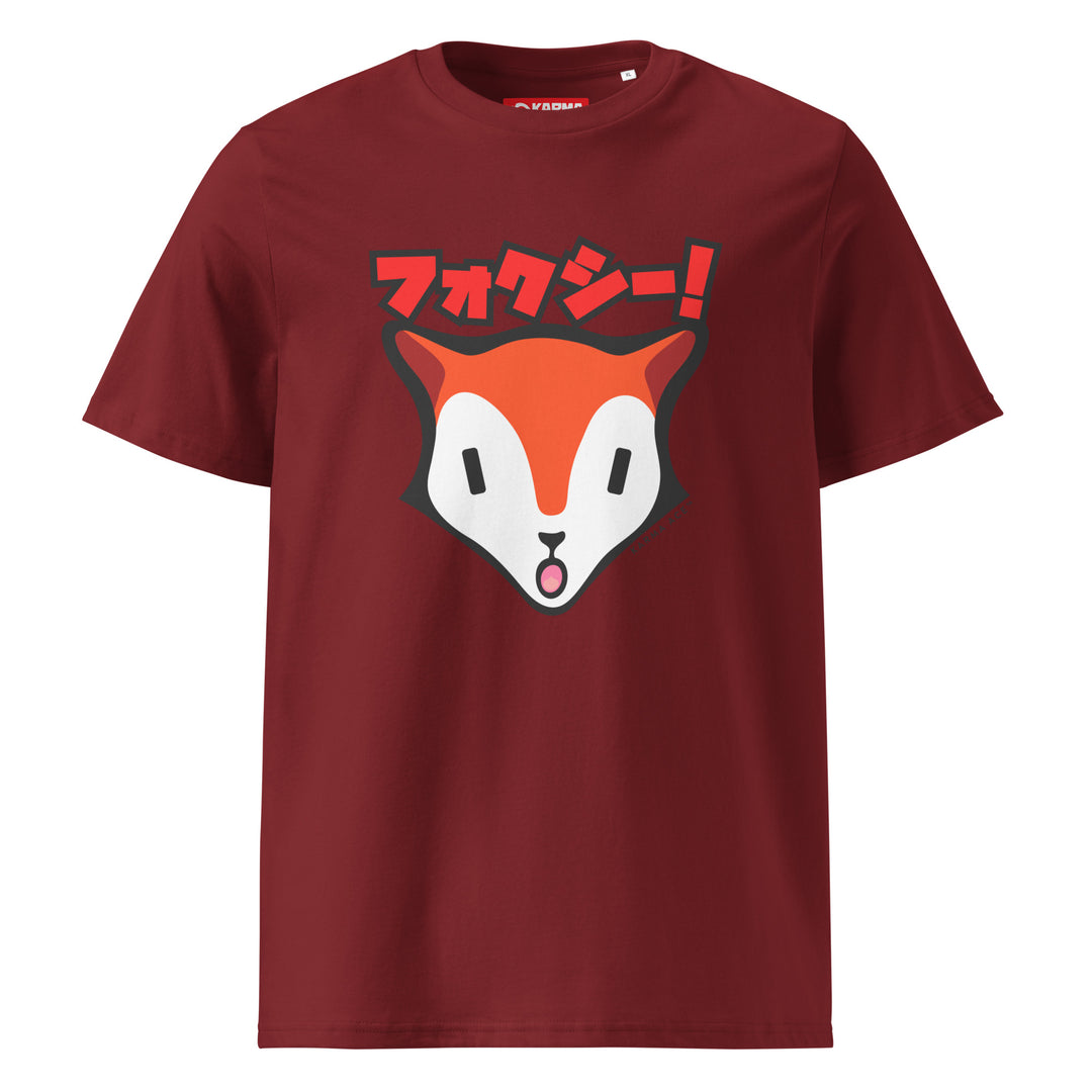 Karma Ace: Foxie! - Unisex organic cotton t-shirt