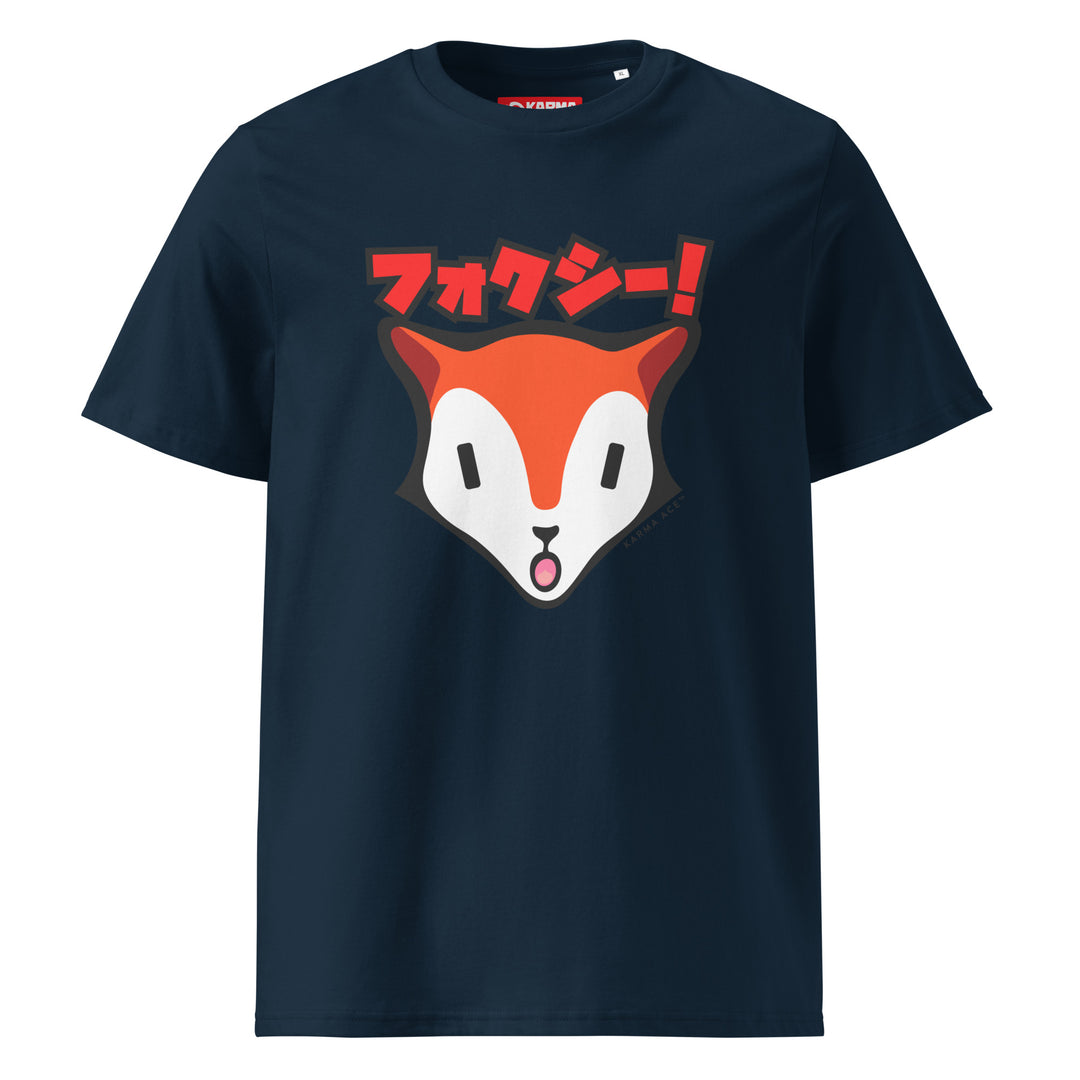 Karma Ace: Foxie! - Unisex organic cotton t-shirt
