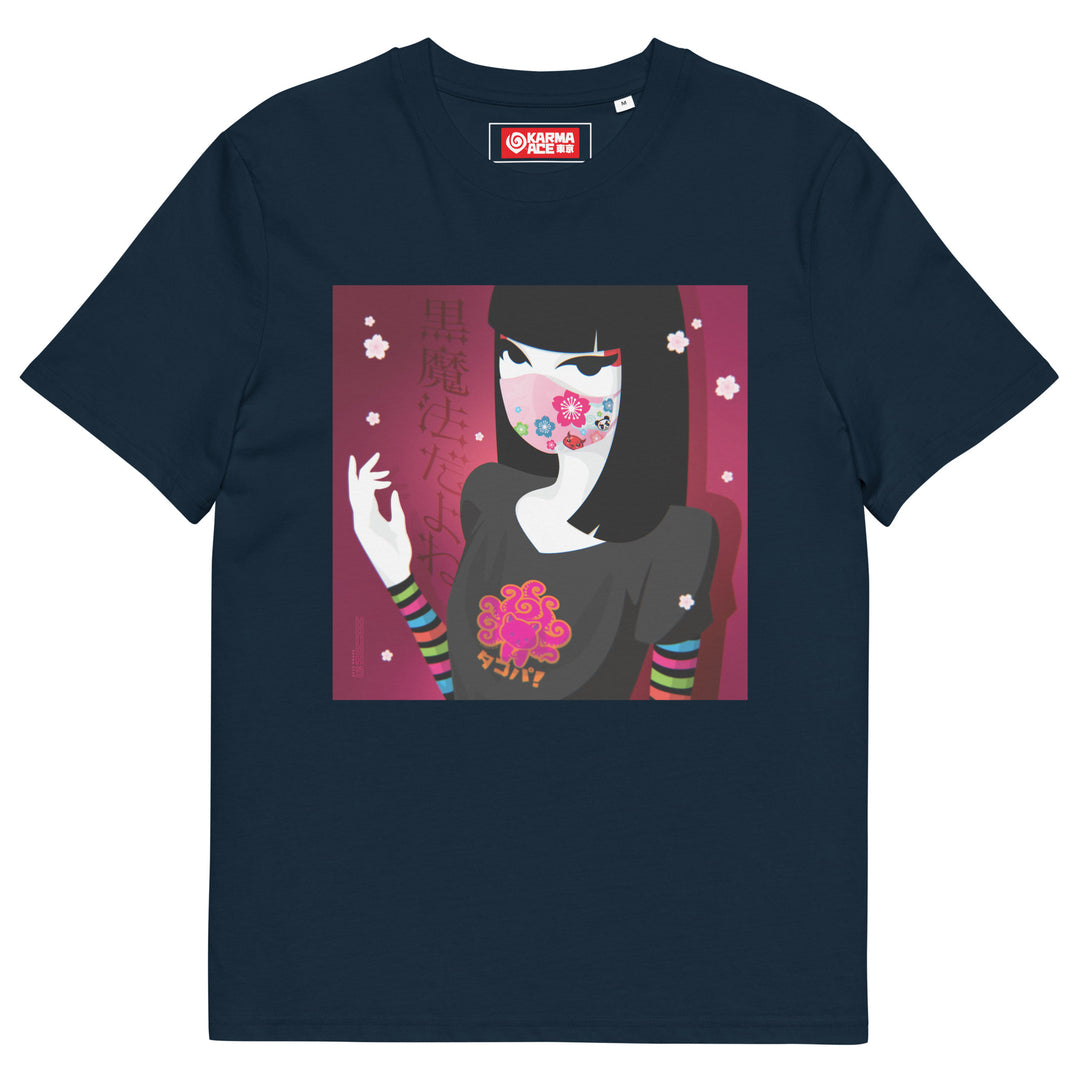 Karma Ace: "Black Magic" by HOLLOH - Unisex organic cotton t-shirt