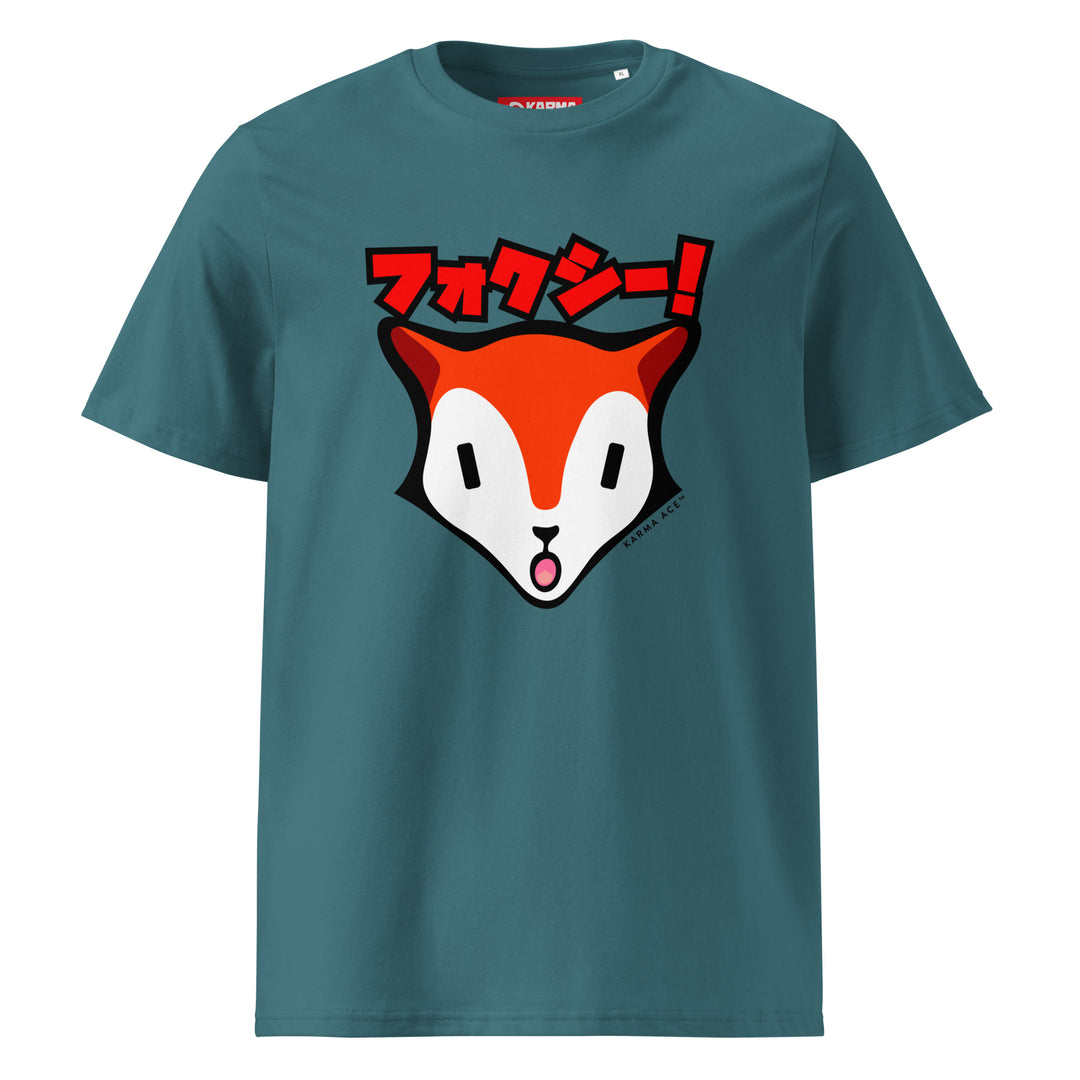 Karma Ace: Foxie! - Unisex organic cotton t-shirt