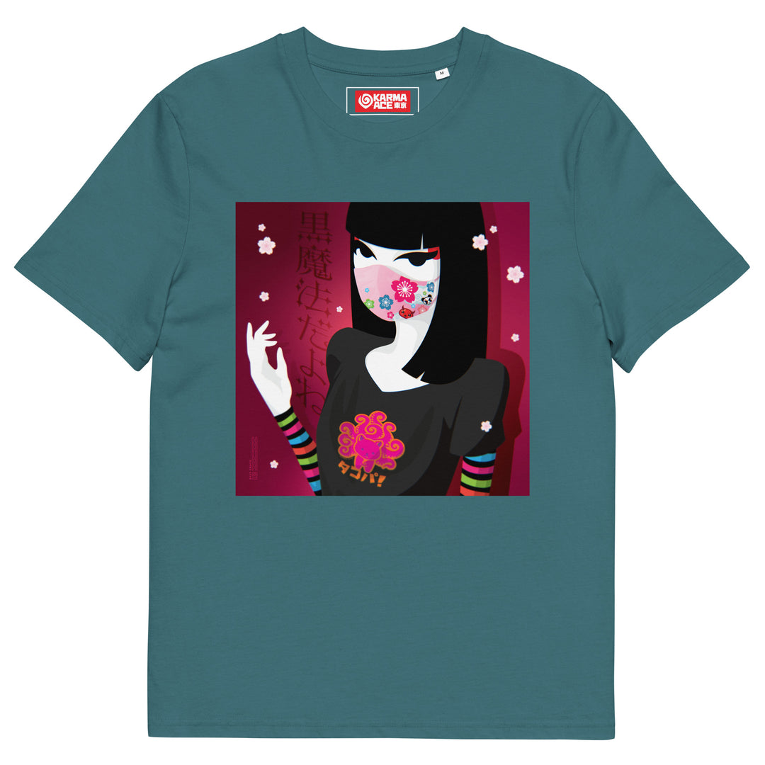 Karma Ace: "Black Magic" by HOLLOH - Unisex organic cotton t-shirt