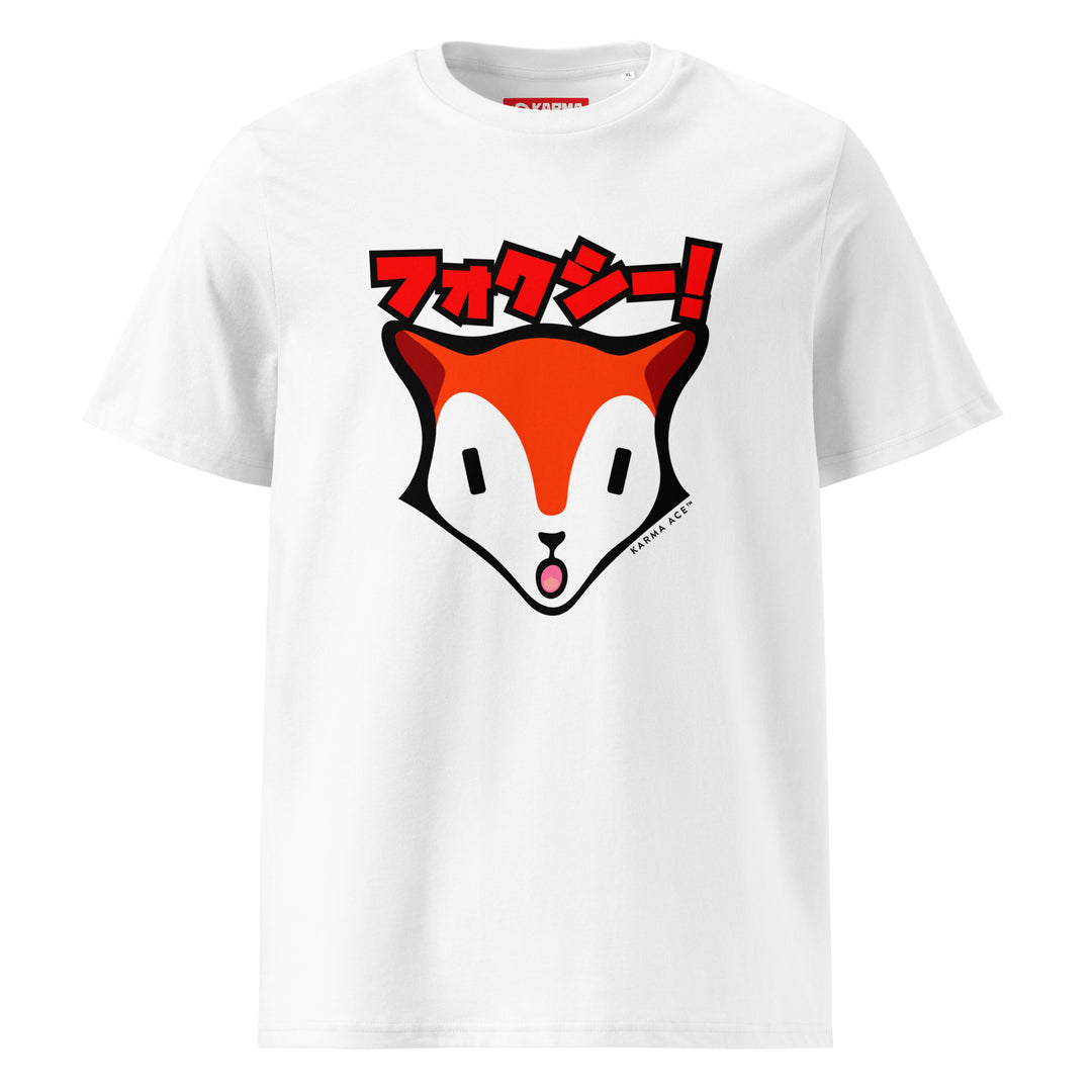 Karma Ace: Foxie! - Unisex organic cotton t-shirt