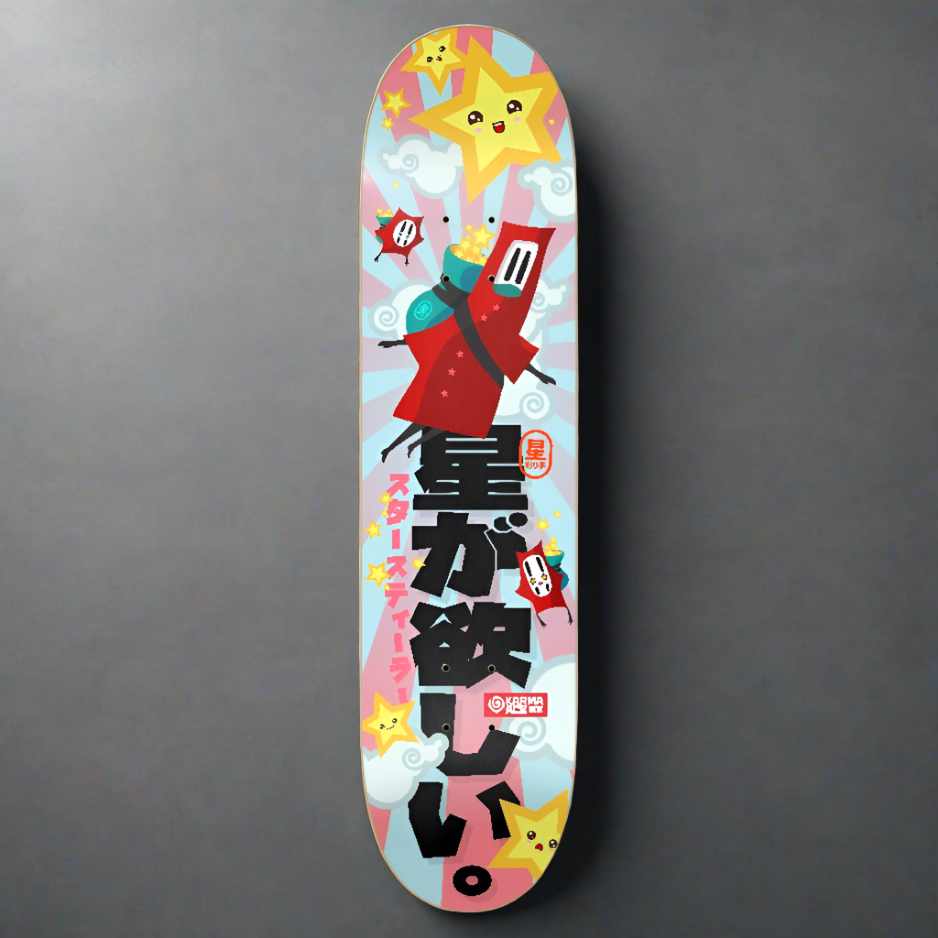 Karma Ace: Star Stealer - Custom Skateboard