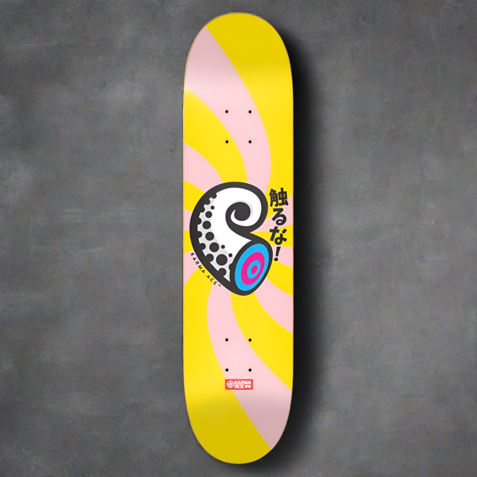 Karma Ace: Bad Touch! - Custom Skateboard - Karma Ace