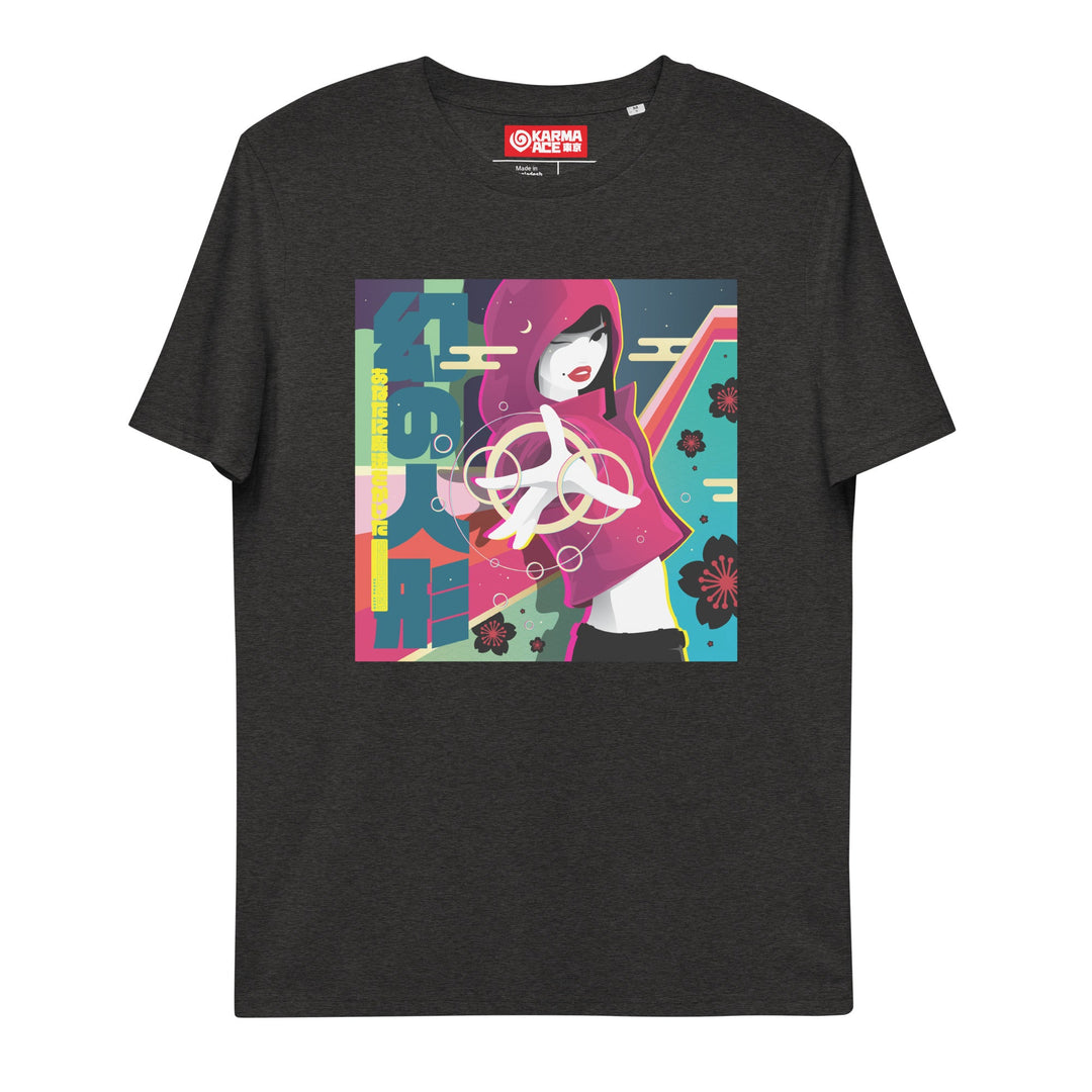 Karma Ace: "Dream Doll" by Holloh - Unisex organic cotton t-shirt - Karma Ace