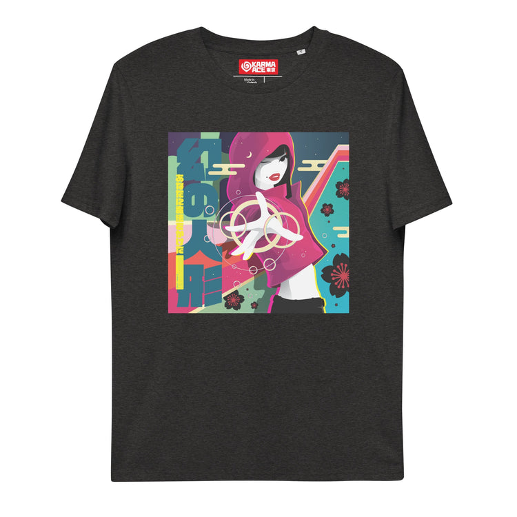 Karma Ace: "Dream Doll" by Holloh - Unisex organic cotton t-shirt - Karma Ace
