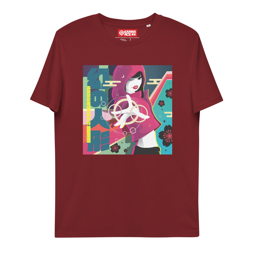 Karma Ace: "Dream Doll" by Holloh - Unisex organic cotton t-shirt - Karma Ace