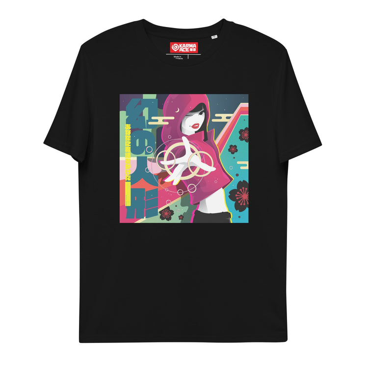 Karma Ace: "Dream Doll" by Holloh - Unisex organic cotton t-shirt - Karma Ace