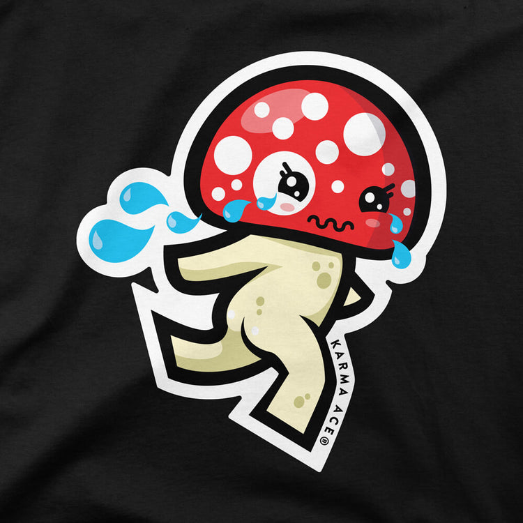 Karma Ace: Run Mushy-chan - Unisex essential eco hoodie