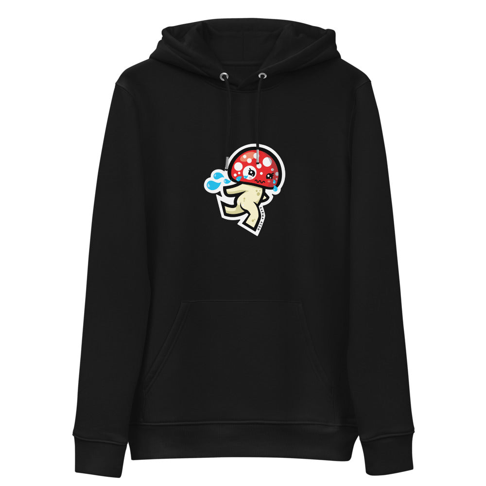 Karma Ace: Run Mushy-chan - Unisex essential eco hoodie
