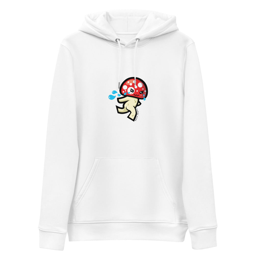 Karma Ace: Run Mushy-chan - Unisex essential eco hoodie