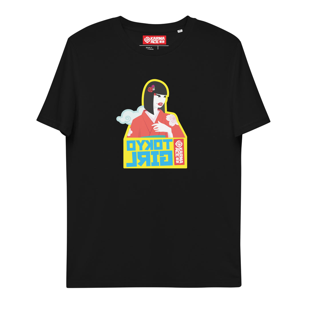 Karma Ace: Tokyo Girl - Unisex organic cotton t-shirt