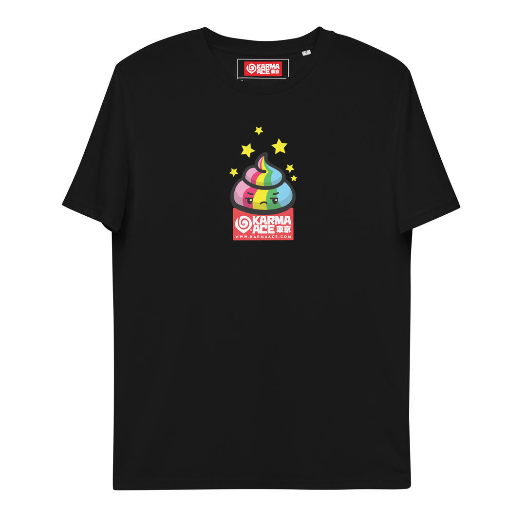 Karma Ace: Unimpressed Magic Poo - Unisex organic cotton t-shirt