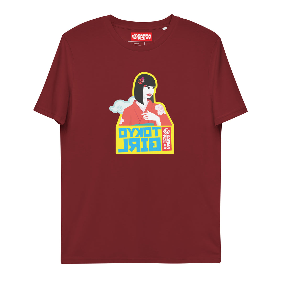Karma Ace: Tokyo Girl - Unisex organic cotton t-shirt