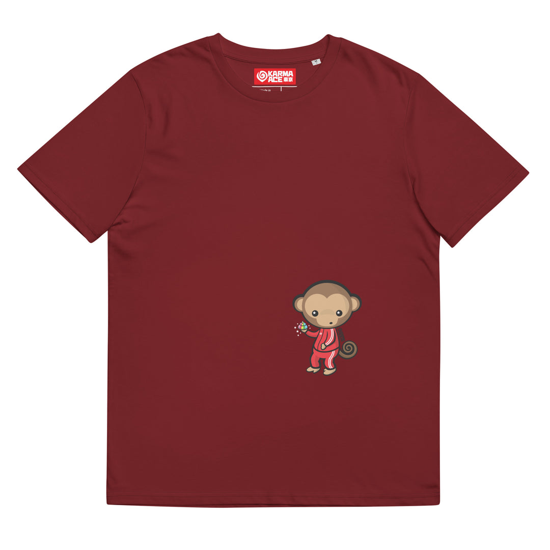 Karma Ace: Munky Doo - Unisex organic cotton t-shirt