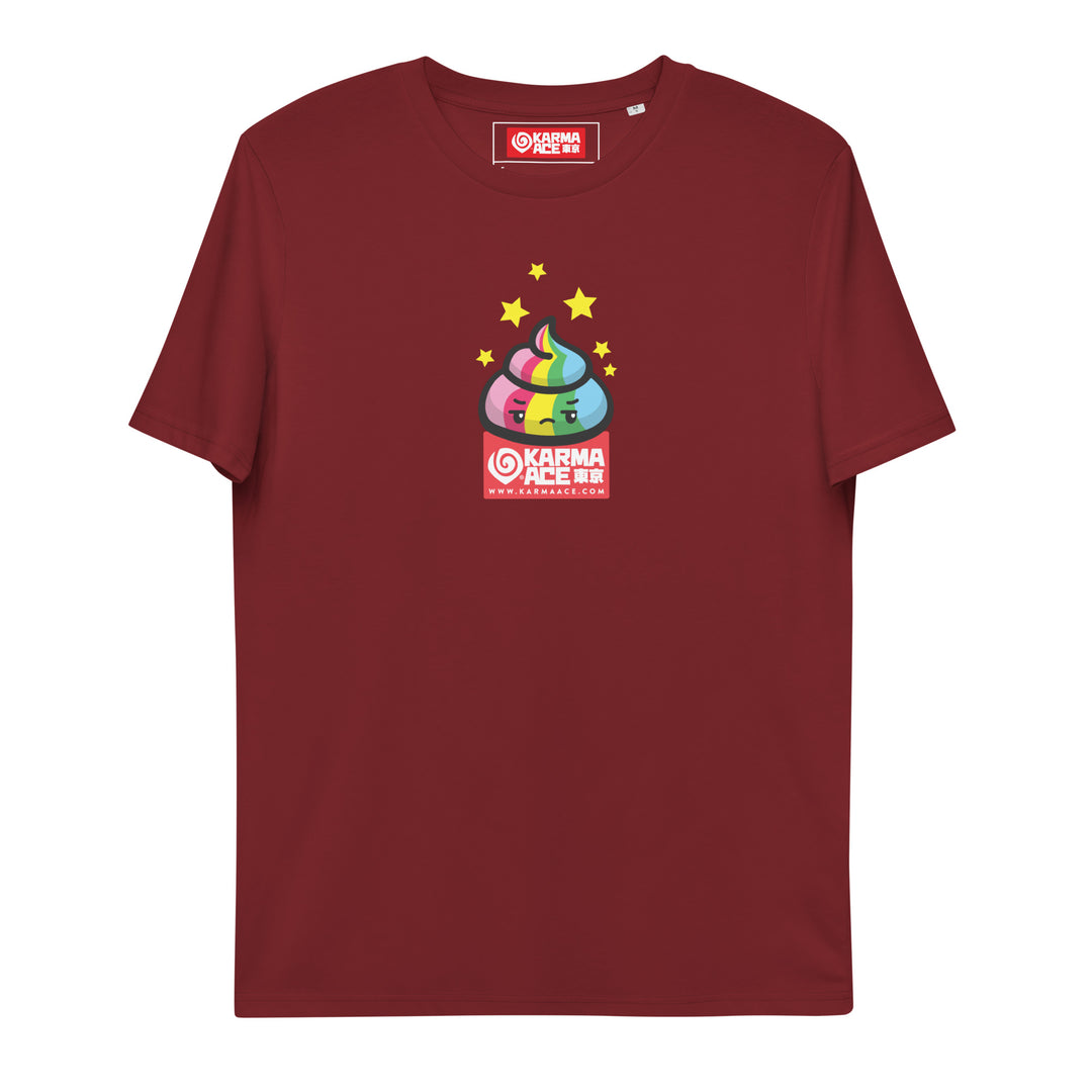 Karma Ace: Unimpressed Magic Poo - Unisex organic cotton t-shirt