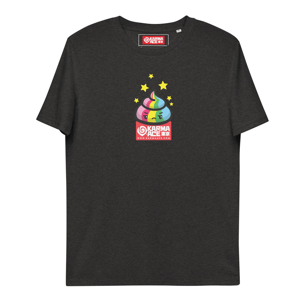 Karma Ace: Unimpressed Magic Poo - Unisex organic cotton t-shirt