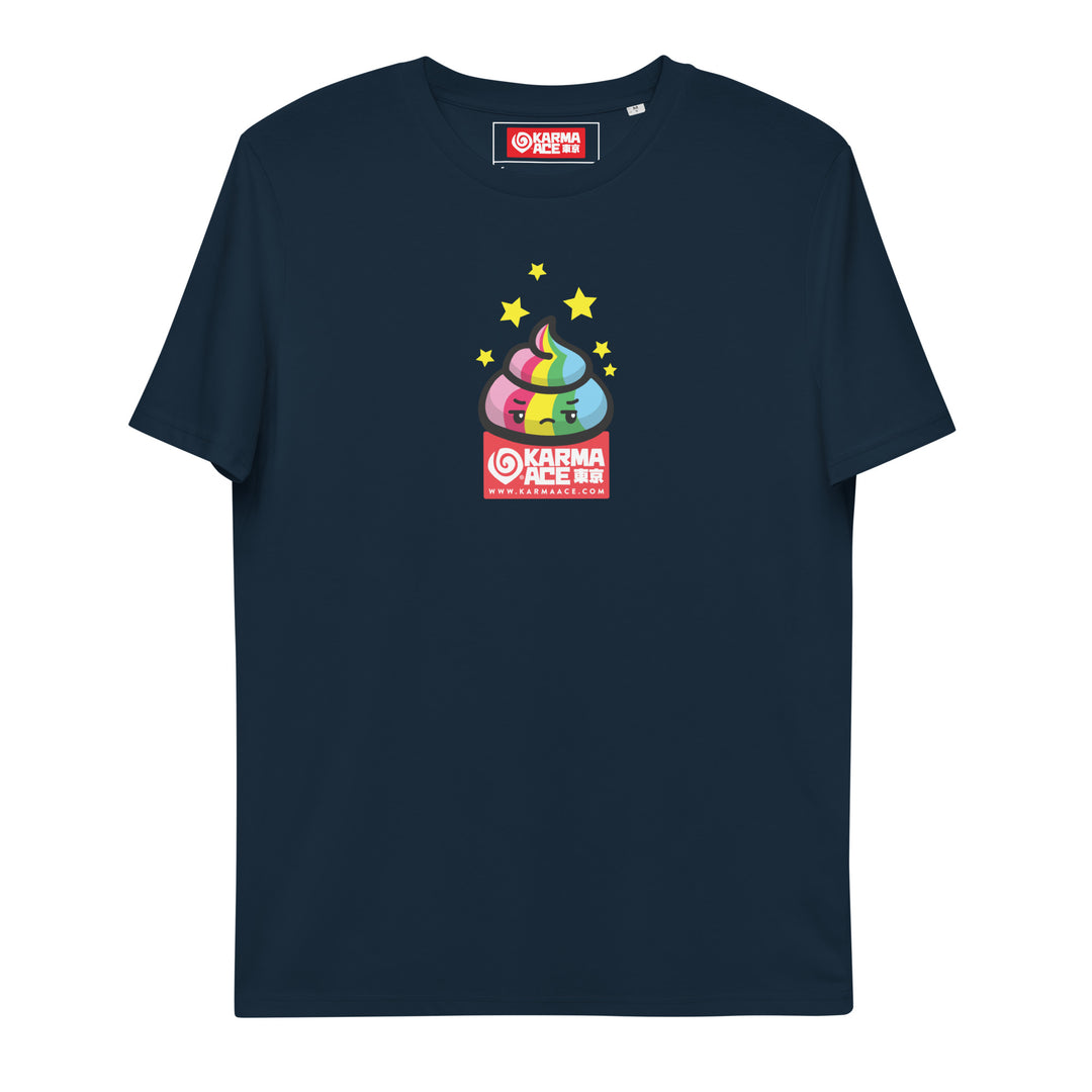 Karma Ace: Unimpressed Magic Poo - Unisex organic cotton t-shirt