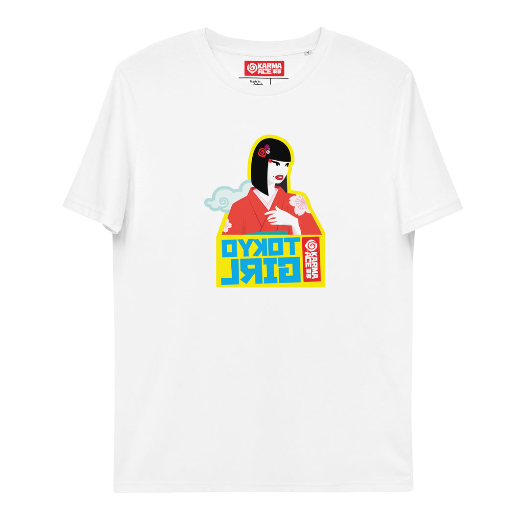 Karma Ace: Tokyo Girl - Unisex organic cotton t-shirt