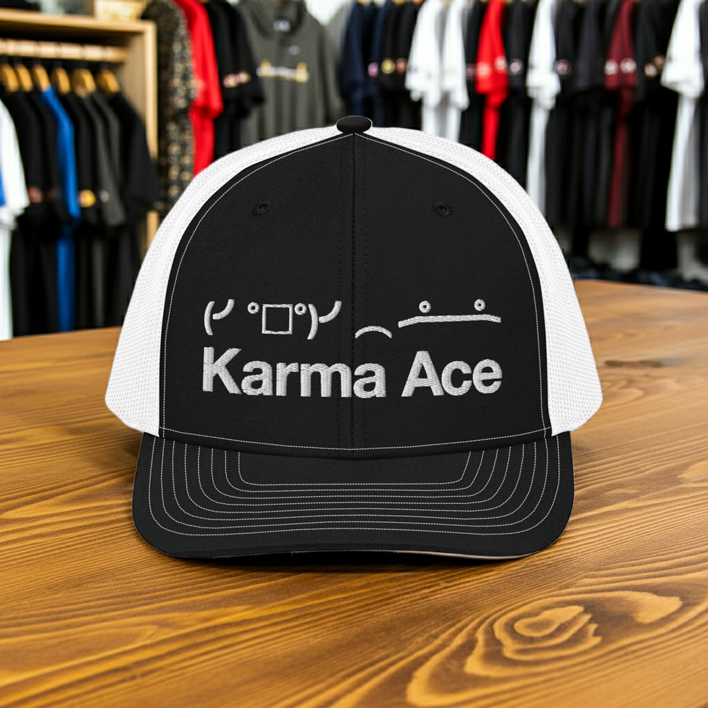 Karma Ace: Board Flip! - Trucker Cap