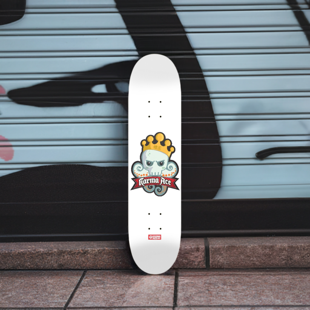 Karma Ace: Tako King - Custom Skateboard