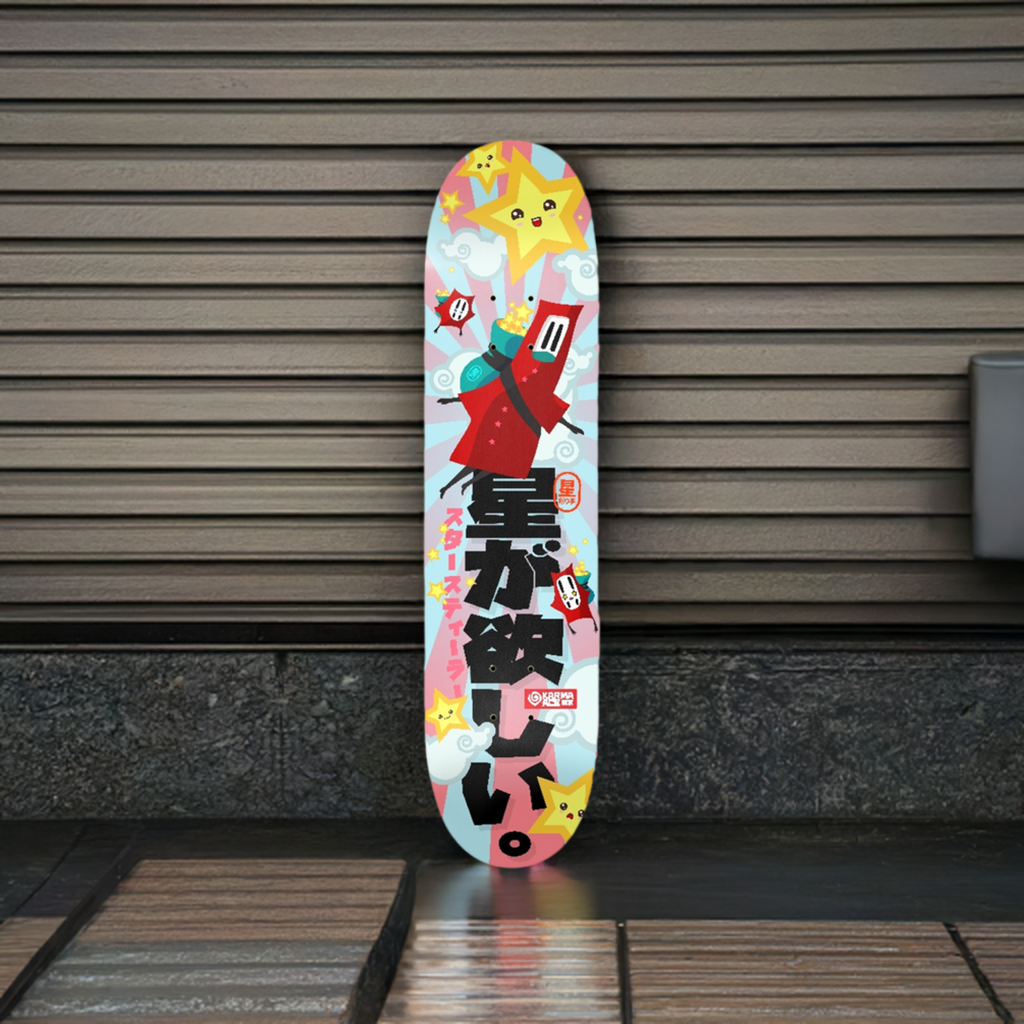 Karma Ace: Star Stealer - Custom Skateboard