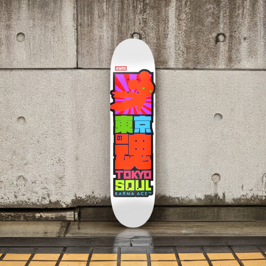 Karma Ace: Tokyo Soul - Custom Skateboard