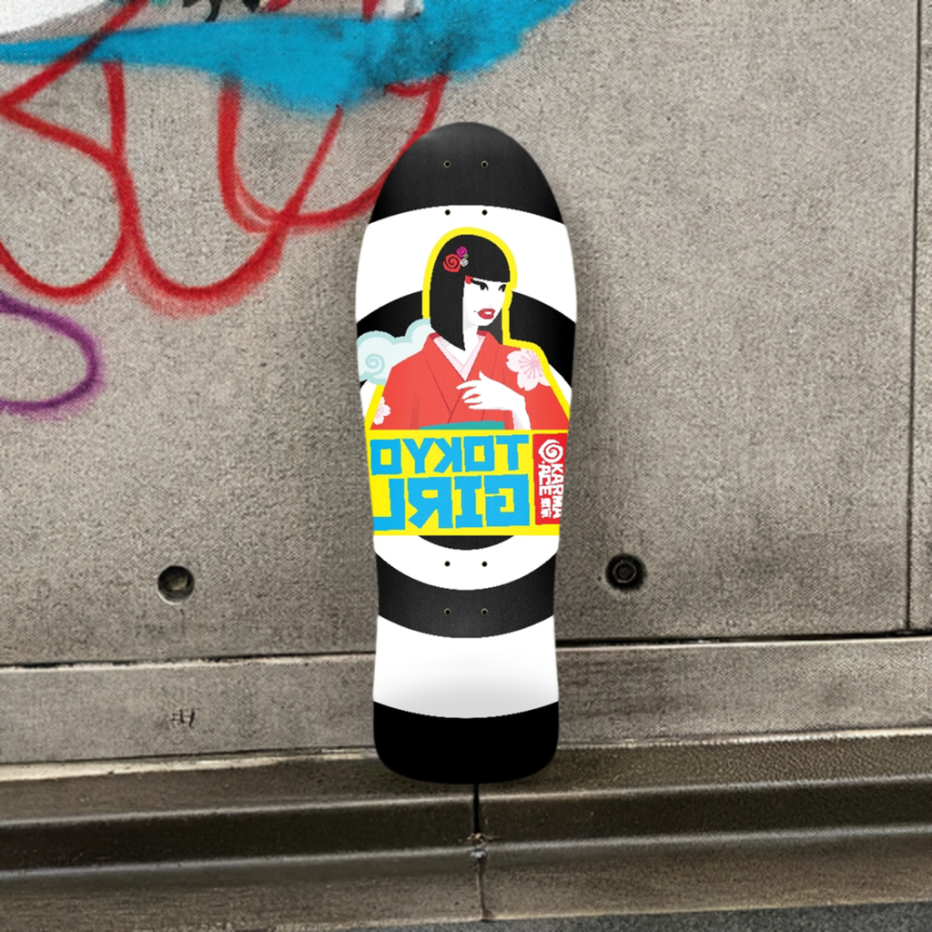 Karma Ace: Tokyo Girl - Custom Skateboard