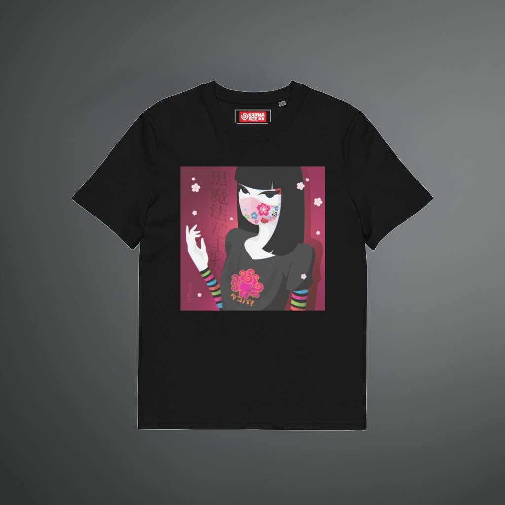 Karma Ace: "Black Magic" by HOLLOH - Unisex organic cotton t-shirt