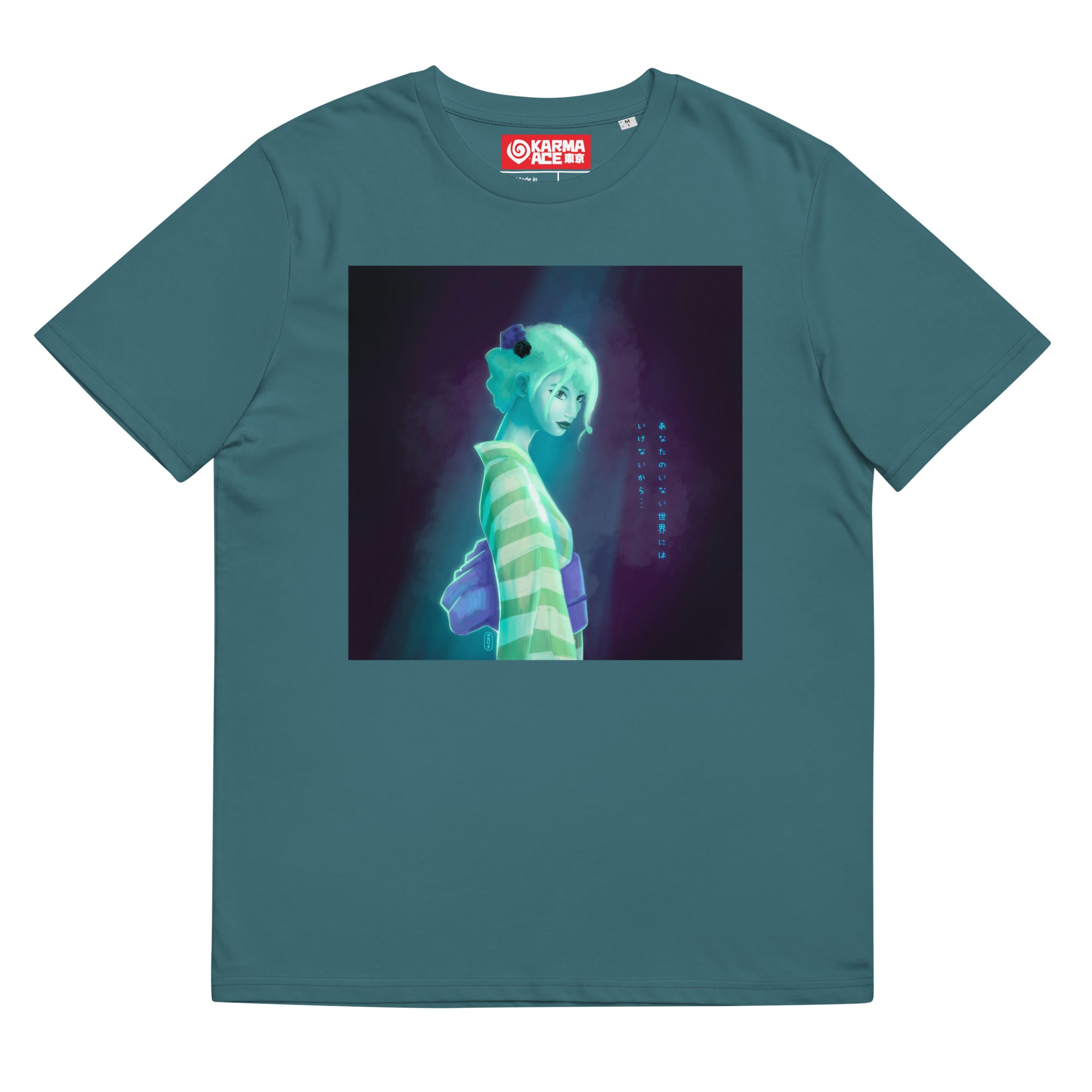 Karma Ace: Yurei by Ocarina - Unisex organic cotton t-shirt