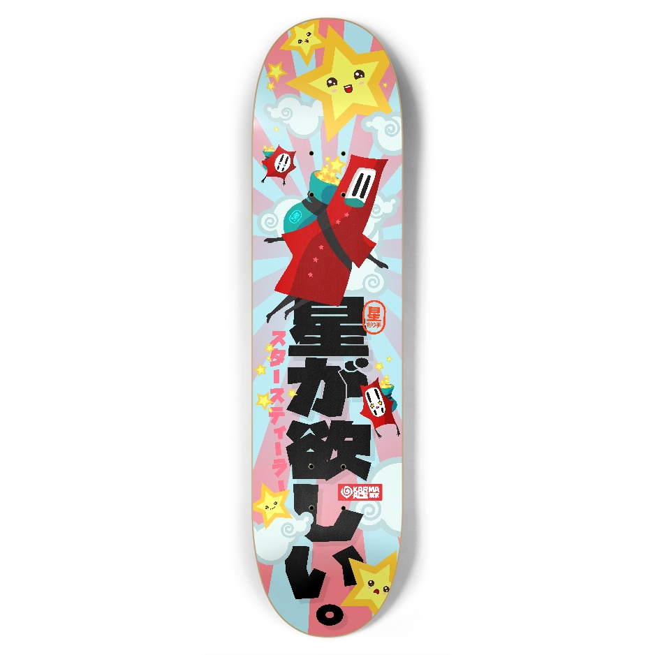 Karma Ace: Star Stealer - Custom Skateboard