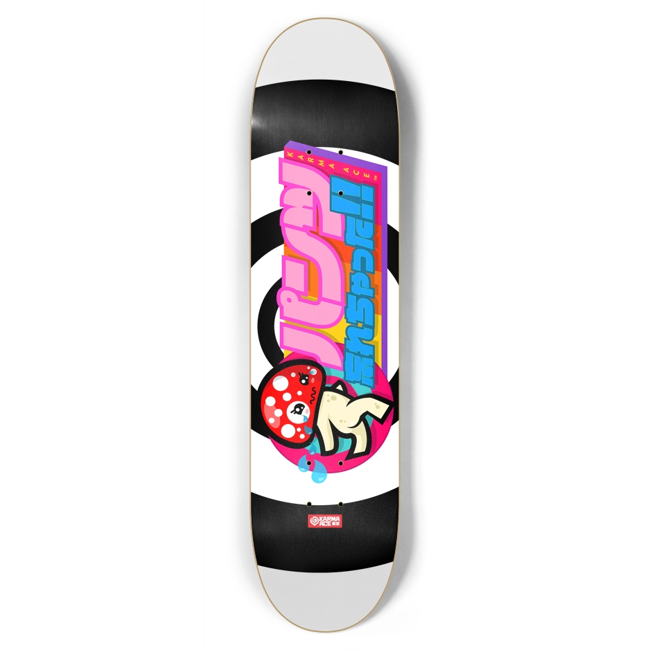 Karma Ace: Mushy - Custom Skateboard