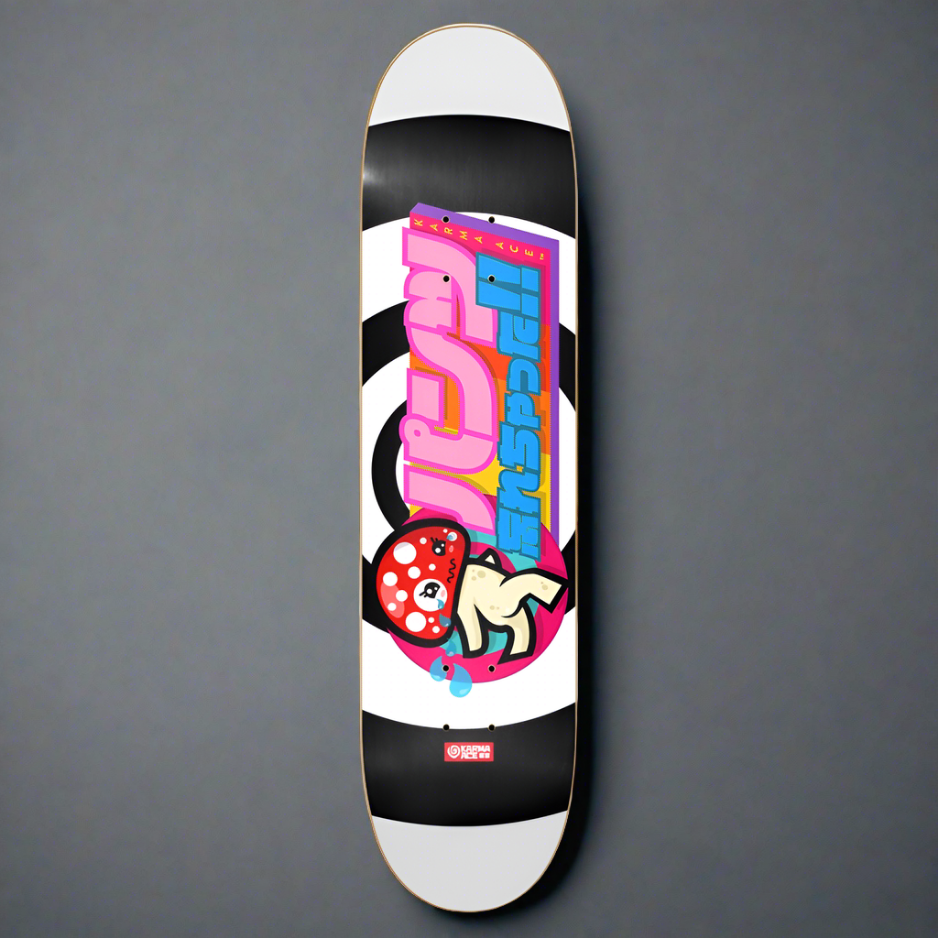 Karma Ace: Mushy - Custom Skateboard