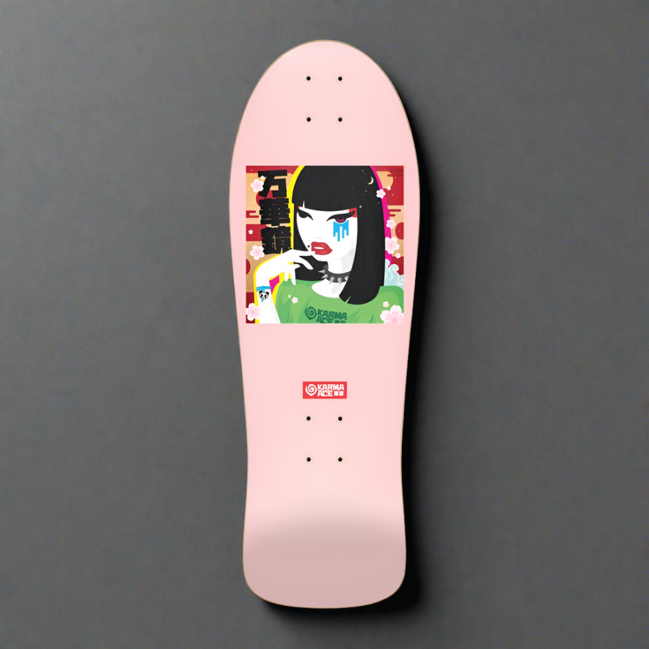 Karma Ace: Old-school Dreamie - Custom Skateboard