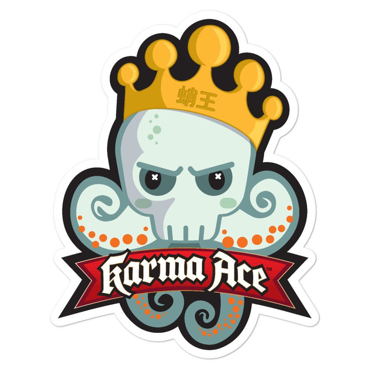 Karma Ace - Tako King - Sticker - Karma Ace