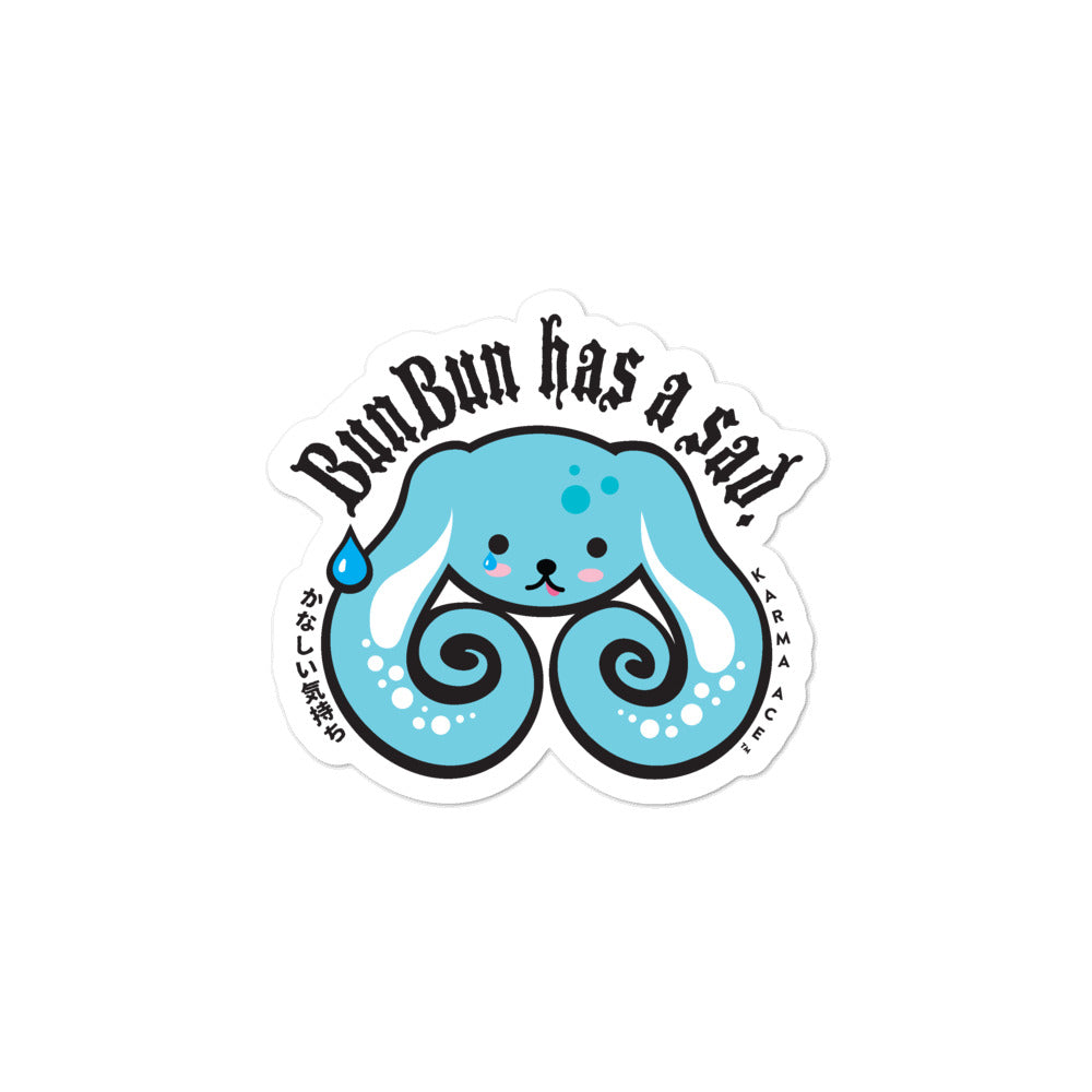 Karma Ace: BunBun Tears - Sticker
