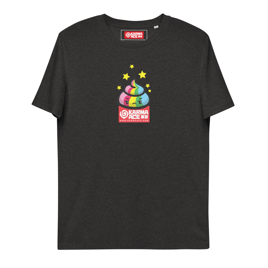 Karma Ace: Unimpressed Magic Poo - Unisex organic cotton t-shirt