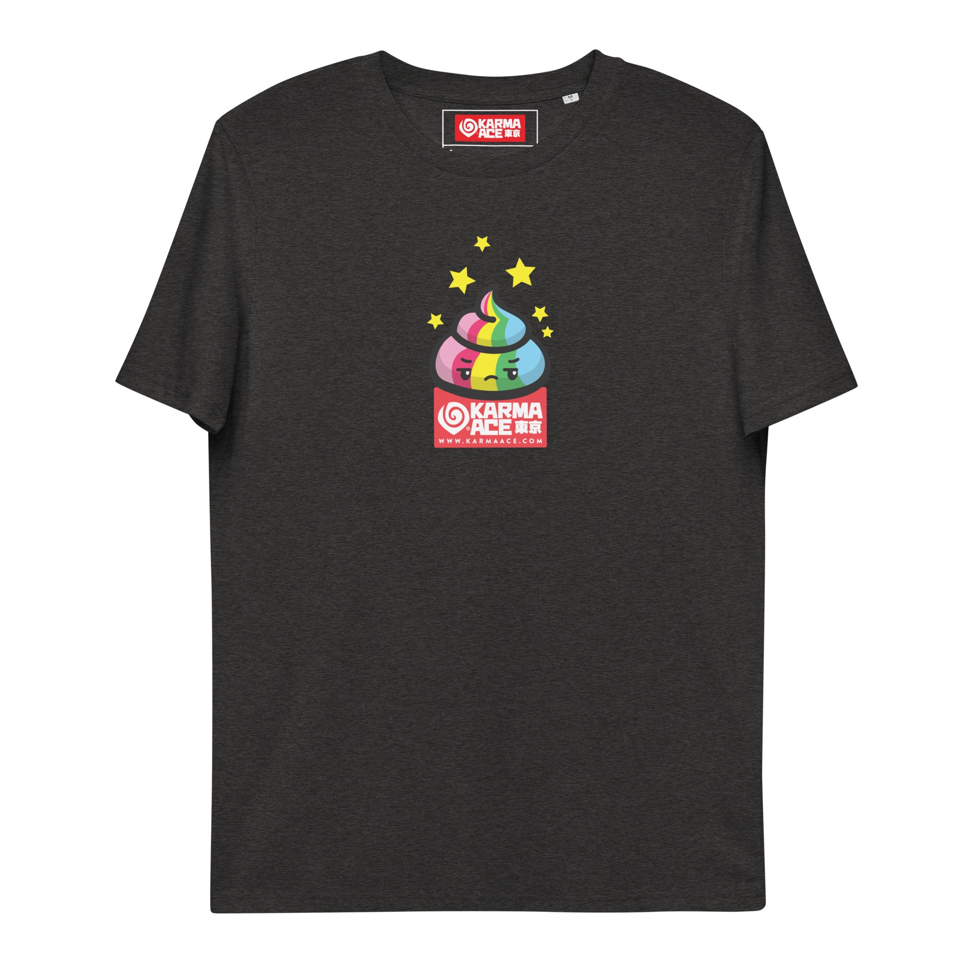 Karma Ace: Unimpressed Magic Poo - Unisex organic cotton t-shirt